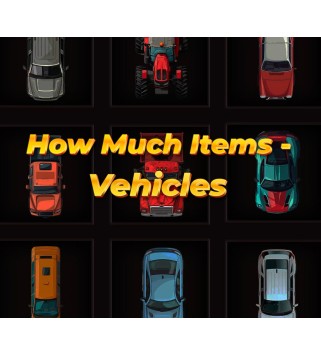 How Much Items: Vehicles Steam Key GLOBAL